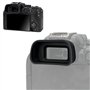 Œilleton allongé en silicone souple pour appareil photo sans miroir Canon EOS R10 APS-C
