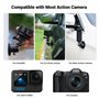PROfezzion Support de Magnétique Puissant avec Mini Rotule à Rotation 360° pour Gopro Hero 13/12/11/10/9/8/7/6, Insta360 X5/X4/X