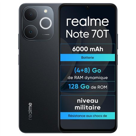 realme Note 70T Smartphone 4+128 Go