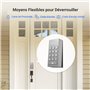 EZVIZ DL01PRO Smart Lock avec Clavier Multifonctionnel et A3 Passerelle Domestique, Serrure Connectée fonction Bluetooth accès à