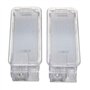 VIGORFLYRUN PARTS LTD 2Pcs LED Lumière de Coffre, Éclairage intérieur, Éclairage de la Porte Canbus sans Erreur Blanc 6000K LED 