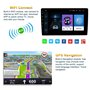 10 Pouces Android 8.1 Universel Autoradio Android Autoradio Lecteur GPS Navigation WiFi Bluetooth MP5 Player