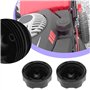 Create idea Lot de 2 bouchons de réservoir de carburant en plastique pour tondeuse à gazon 43 mm OE 5911240031 Compatible avec S