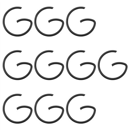 Create idea Lot de 5 Paires de Ressorts de Retenue de Circlips de Piston 737441300 Compatible avec Husqvarna Les Axes de 12 Mm