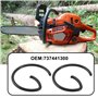 Create idea Lot de 5 Paires de Ressorts de Retenue de Circlips de Piston 737441300 Compatible avec Husqvarna Les Axes de 12 Mm