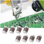 Create idea 100 Pièces Condensateurs Céramiques CMS 1206 10 UF 50 V Montage en Surface Diélectrique X5R pour Circuits électroniq
