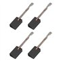 The Lord of the Tools Lot de 2 paires de balais de carbone 5 x 10 x 16 mm compatibles avec Hilti DC 125S DCG 500S