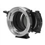 Meike MK-PLTL-C Adaptateur de montage manuel avec filtres ND et UV variables pour objectif ARRI PL-Mount Cine vers appareils pho