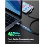 Câble USB A vers USB-C Ugreen 50941 Noir 5 m