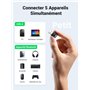 UGREEN Clé Bluetooth 5.0 Dongle Bluetooth Adaptateur Bluetooth USB pour PC Faible Latence Anti Perte Supporte Windows 11 10 8.1 