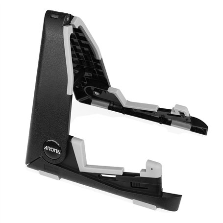 AROMA Support pour Ukulélé Pliable avec Réglable Antidérapante Base Porte-Instrument Classique A-Frame Pour Petits Instruments C