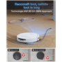 ECOVACS T50 Pro Omni Gen2 Aspirateur Robot, 21000Pa amélioré par T30 Pro Omni, Brosse latérale et serpillière Extensibles, Aj...