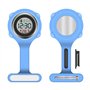Vicloon Montre Infirmière Broche Montre Infirmière en Silicone avec Clip Infirmières Poche FOB Montres Suspendue Poche Broche Fo