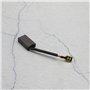The Lord of the Tools Lot de 4 brosses de carbone 22 x 12,4 x 6,2 mm compatibles avec scie à onglet Macallister COD251LSM MMS255