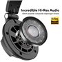 OneOdio Monitor 80 Casque Audio Filaire DJ Studio Monitor avec Circum-Auriculaire Coton d'oreille Protéiné Le Plus épais (Noir)