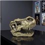 OUTOUR Tyrannosaurus Rex Réplique fossile pour la maison et le bureau Décoration Man-Cave Table de collection ou Trophée Faux-ta