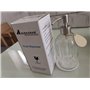 Albayrak Distributeur de savon liquide avec sous-verre en silicone antidérapant, Accessoire Salle de Bain - Autres liquides et d