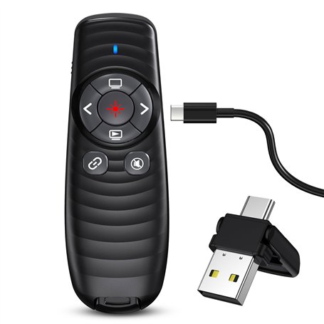 Pointeur USB C rechargeable sans fil 2