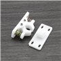Create idea Lot de 2pcs Butées de Porte en Plastique pour Butée de Porte pour RV Caravane Camping-Car Auto-Caravane Meubles de C