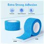 AiQInu 12 Rouleaux de Bandes Élastiques Auto-adhésives | Bandage Coloré 2.5 cm x 4.5 m, Imperméable & Respirant, Parfait pour An