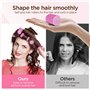 Romon 31 Pièces Bigoudis Cheveux Set, 18 Rouleaux Cheveux Chauffant Heatless Curling avec 3 Tailles 60mm 45mm 36mm avec 12 Pince