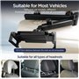 Romon Support Tablette Voiture, Extensible Support de Tablette de Siège Voiture Porte Tablette Voiture Universel Rotation à 360°