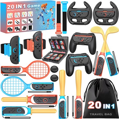 Accessoires de sport 20 en 1 Switch 2