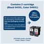 PG-545XL CL-546XL Cartouches d'encre Remplacement Cartouche pour Canon 545 546 XL 545 XL 546XL pour Canon TS3150 TS3350 MX495 TS