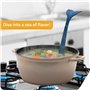 PELEG DESIGN Souper Tail - Louche de Cuisine Originale en Forme de Baleine | Ustensile de Cuisine pour Soupe & Ragoût | Cuillère