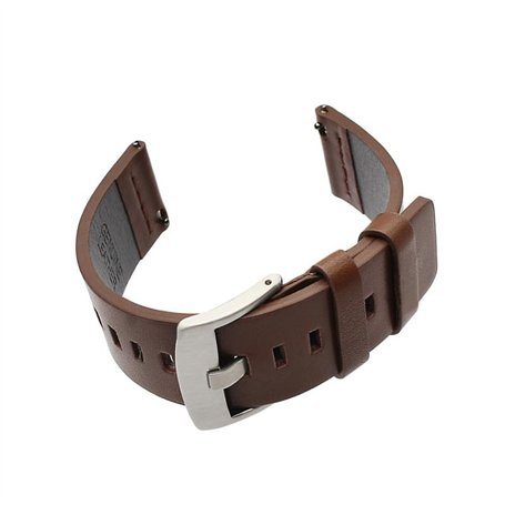 INF Bracelet de Montre en Cuir 24 mm pour Montres connectées Suunto 9 et Fossil