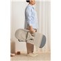 BabyBjörn Transat Balance Soft, Tissé/Jersey, Tri-Fabric, Gris Sable