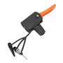 Bediffer Adaptateur de buse d'air pour vélo,tête de Pompe à vélo en ABS Portable,Installation Facile,réglage précis pour vélos, 