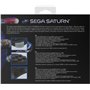 Retro-Bit SEGA Saturn 2.4GHz Pro Manette sans fil Nintendo Switch - Receveurs Saturn & USB inclus - Edition Noire
