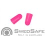 Swedsafe Cool Bouchons d'oreilles Femmes 33dB - Festival Concert - Protection Auditive - Rose