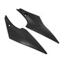 Lot de 2 Panneaux de Carénage Latéraux de Réservoir de Moto, Couvercle de Réservoir de Gaz Noir Compatible avec SUZUKI GSX-R 600