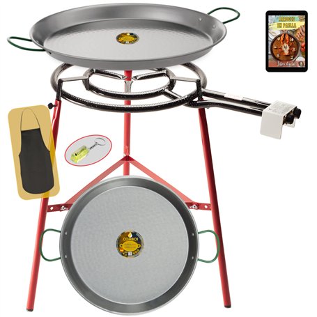 COMBOI Kit Réchaud à Paella Gaz Butane 50 cm