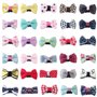 30PCS Barrette Nœuds Cheveux Fins en Ruban Gros-Grain pour Bébés/Fille/Nouveau-Né