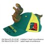 DAISHIAO Casquette de baseball 3D pour adultes et enfants - Motif dinosaure féroce