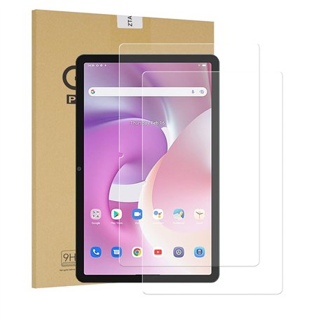 ZTAOOPOU (2 Pièces Verre Trempé Pour Blackview Tab A7 Kids (10.1") Protection Écran HD Transparent Film Protecteur d'écran Black