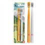 Brosse À Dents Manuelle Curaprox – Édition Fox & Bunny 2024 | Poils Ultra-doux Pour Dents Et Gencives Sensibles | Lot De 2 | Ora