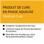 SIKA - Produit de cure pour béton et mortier - SikaCem Cure Blanc - Sol/Façade - Empêche l'évaporation de l'eau - Protège le bét