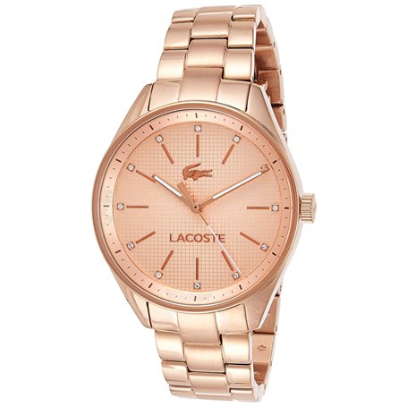 Lacoste Montre Analogique à Quartz pour Femme avec Bracelet en Acier Inoxydable Couleur ou Rosé - 2000899