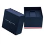 Tommy Hilfiger Montre Analogique Multifonction Quartz pour Hommes avec Bracelet en Silicone, en Acier Inoxydable ou en Cuir, sou