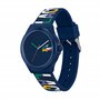 Lacoste Montre Analogique à Quartz pour Homme Collection NEOCROC avec Bracelet en Silicone Bleu Marin - 2011184