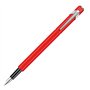 Caran d'Ache Stylo-plume en métal 849 - Rouge mat - Plume F
