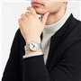 Mondaine Mixte Analogique Classique Quartz Montre avec Bracelet en Acier Inoxydable MSE.40210.SM