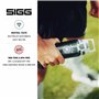 SIGG - Gourde Transparente en Tritan - Total Color DFB Anthracite - Convient Aux Boissons Gazeuses - Lavage Au Lave-Vaisselle -