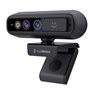 freeVoice Vision 340 Webcam I pour visioconférences I Webcam USB avec autofocus & résolution 2K & Champ de Vision de 92° I Compa