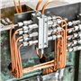 Tube en cuivre souple 2M - Tube en Cuivre Flexible OD 3mm x ID 2mm Tuyau à bobine souple pour réfrigérateur de climatiseur