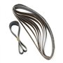 Boveution 15Pcs 25X762Mm Bandes De Ponçage 600/800/1000 Grit Oxyde D’Aluminium Bandes Abrasives